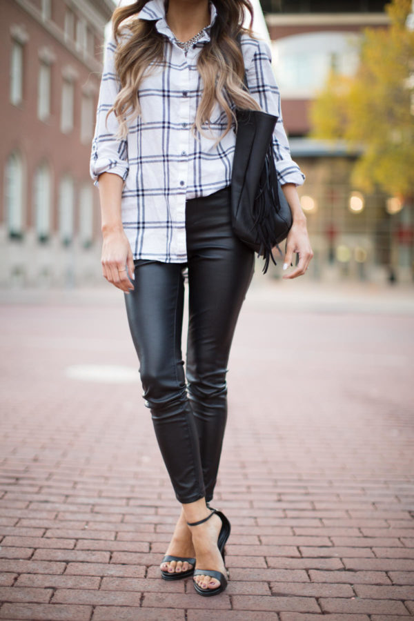 Black & White Plaid. - Mia Mia Mine