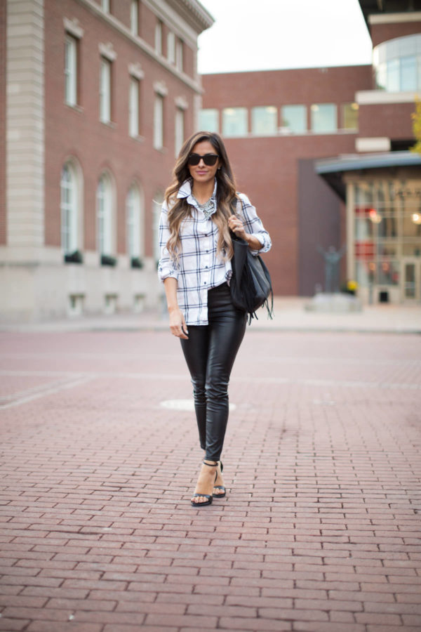 Black & White Plaid. - Mia Mia Mine