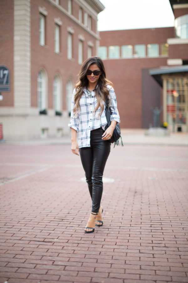 Black & White Plaid. - Mia Mia Mine