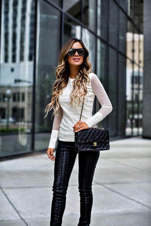 Trending: Lace-Up Leather Pants. - Mia Mia Mine