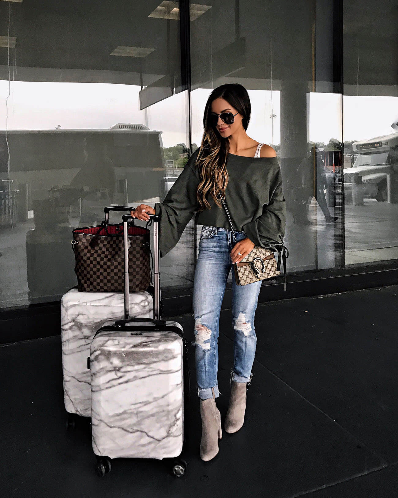My Louis Vuitton Travel Luggage Review - Mia Mia Mine