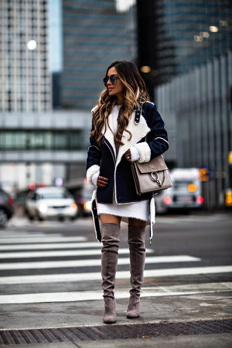 The Best Shearling Jackets For Winter. - Mia Mia Mine