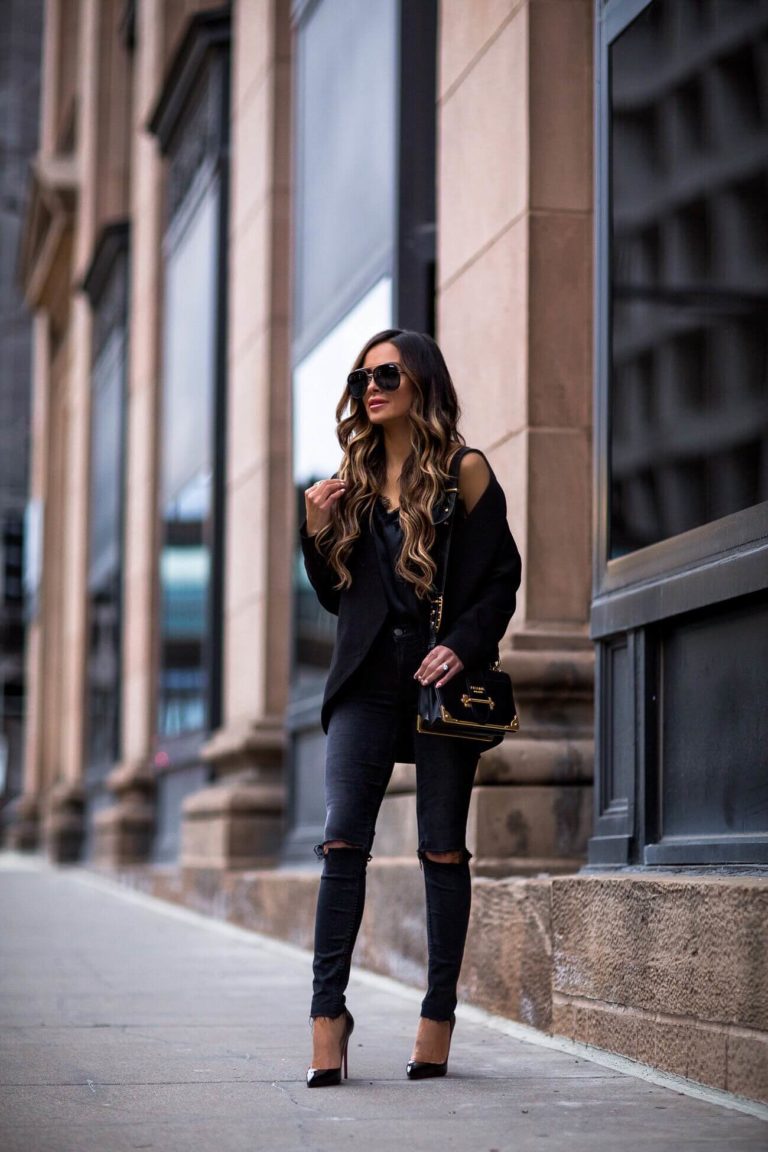 3 Tricks To Elevate An All Black Look - Mia Mia Mine