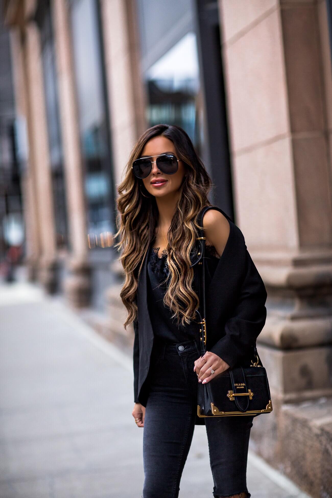 3 Tricks To Elevate An All Black Look - Mia Mia Mine