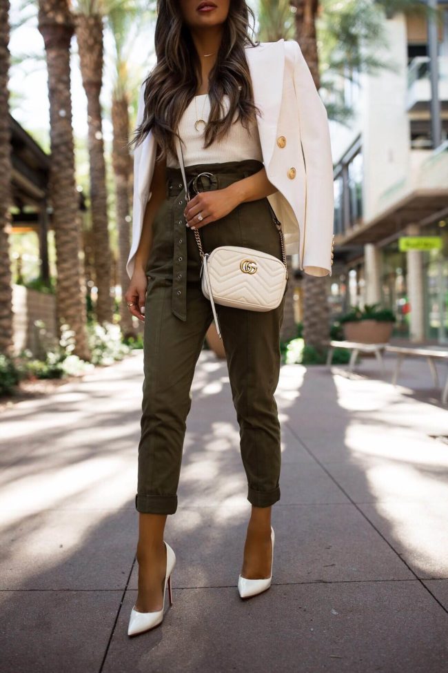 The Best Paperbag Waist Pants For Spring - Mia Mia Mine