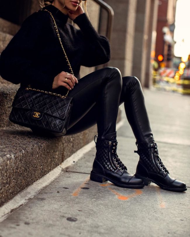 COMBAT BOOTS, How To Wear The Hottest Shoe This Fall — WOAHSTYLE