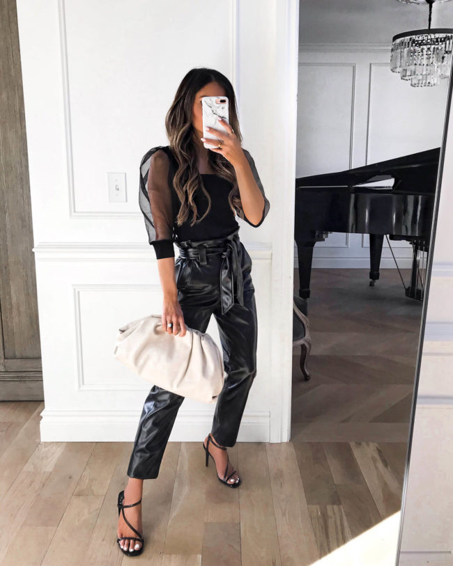 An Honest Review Of The Best Faux Leather Pants In My Wardrobe