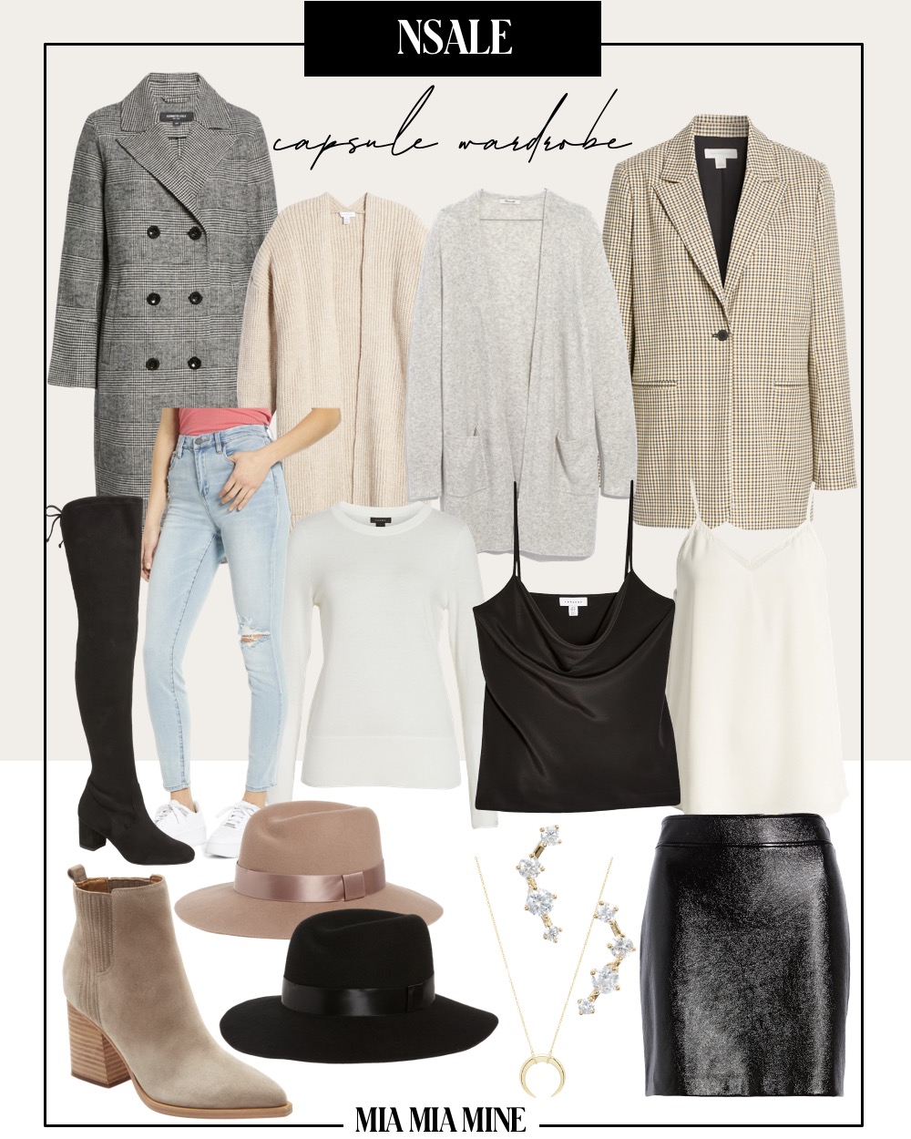 10 Ways To Style The Faux Leather Leggings From The #NSALE - Mia Mia Mine