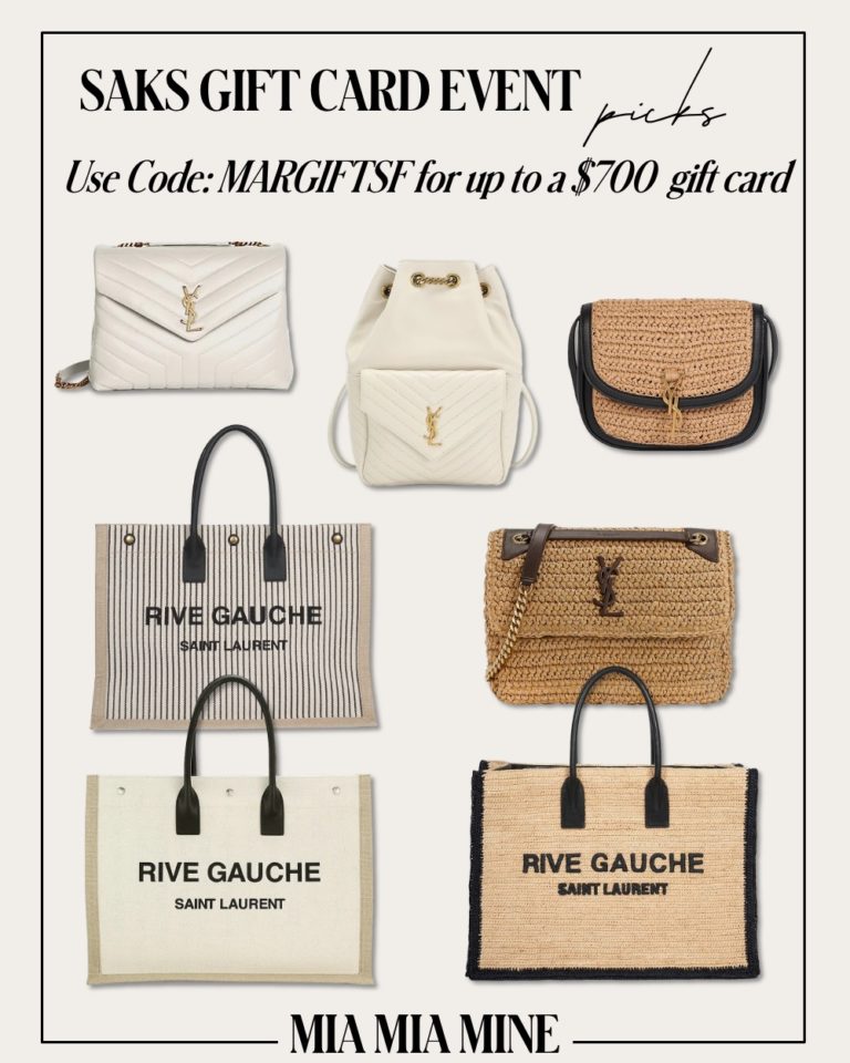 What to Buy from the Saks Gift Card Event Mia Mia Mine