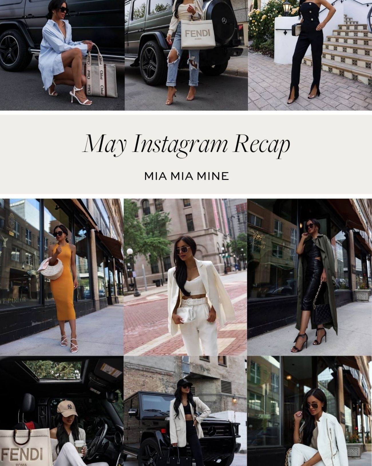 April Instagram Recap - Mia Mia Mine