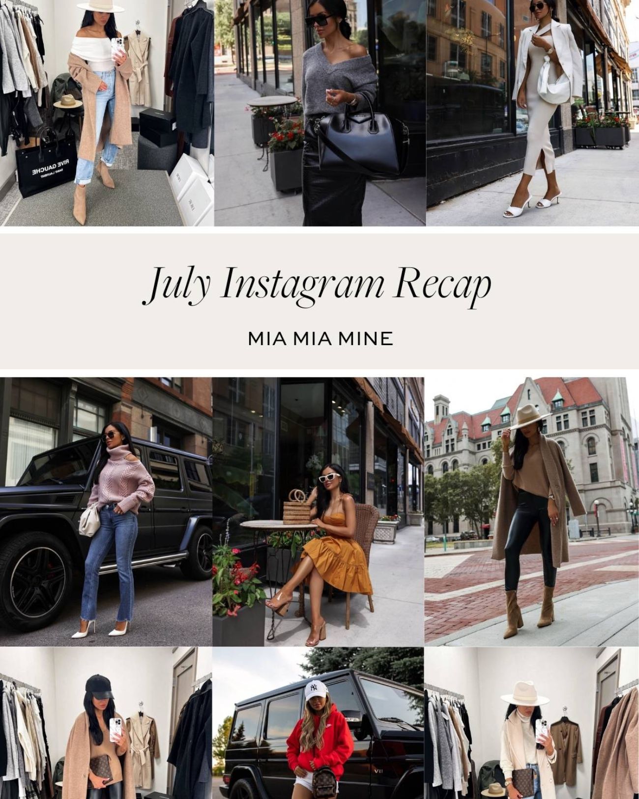 July 2022 Instagram Recap [#NSALE & Summer Outfits]