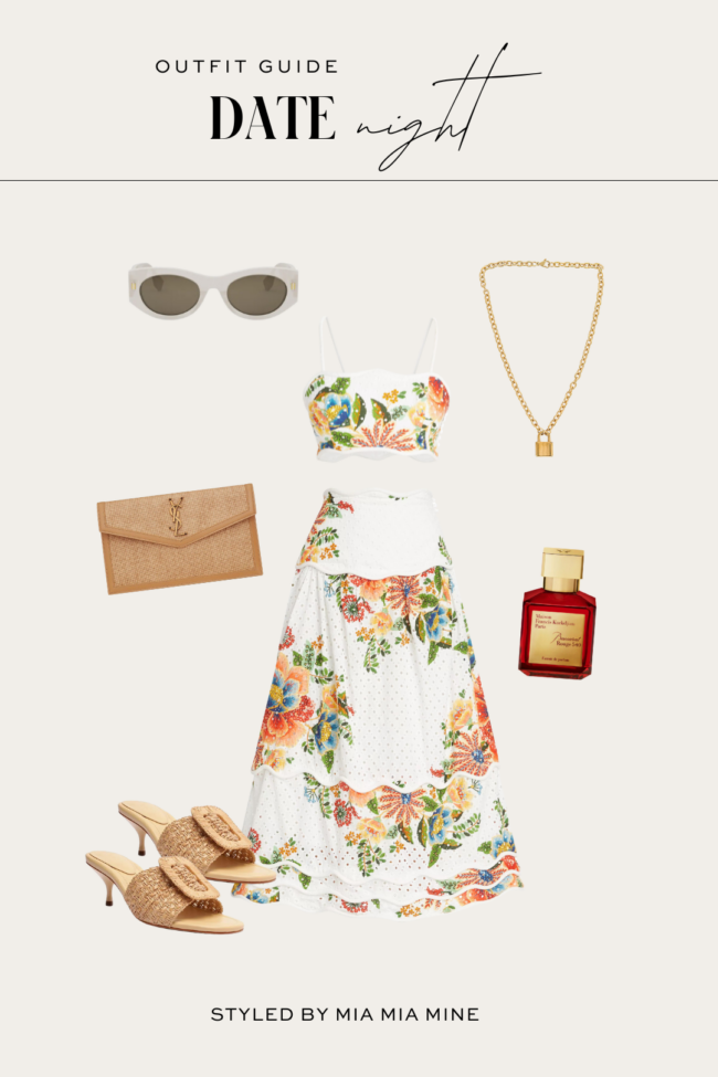 maria vizuete summer vacation outfit