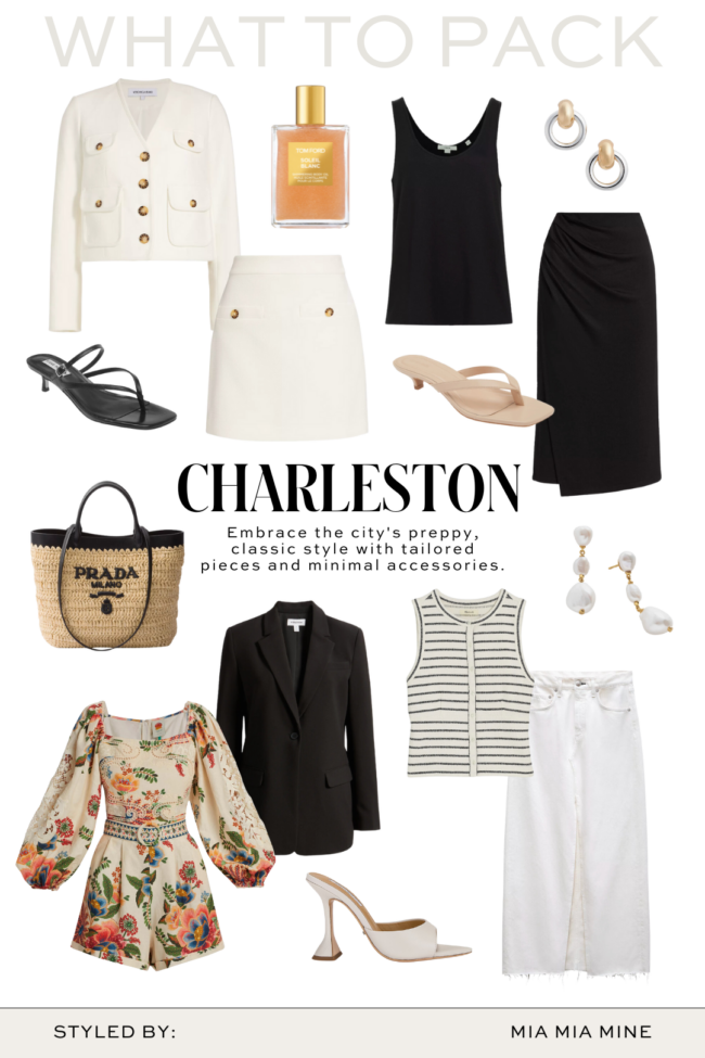 What to pack for Charleston