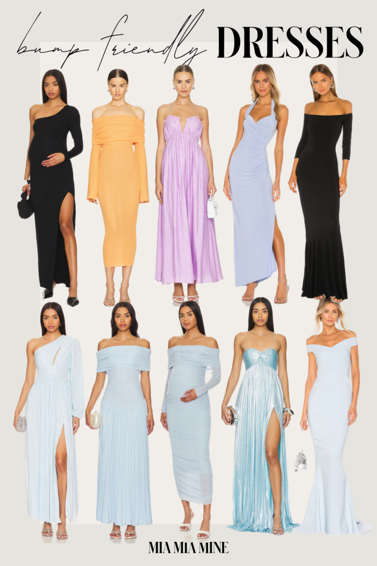 Bump-Friendly Wedding Guest Dresses - Mia Mia Mine