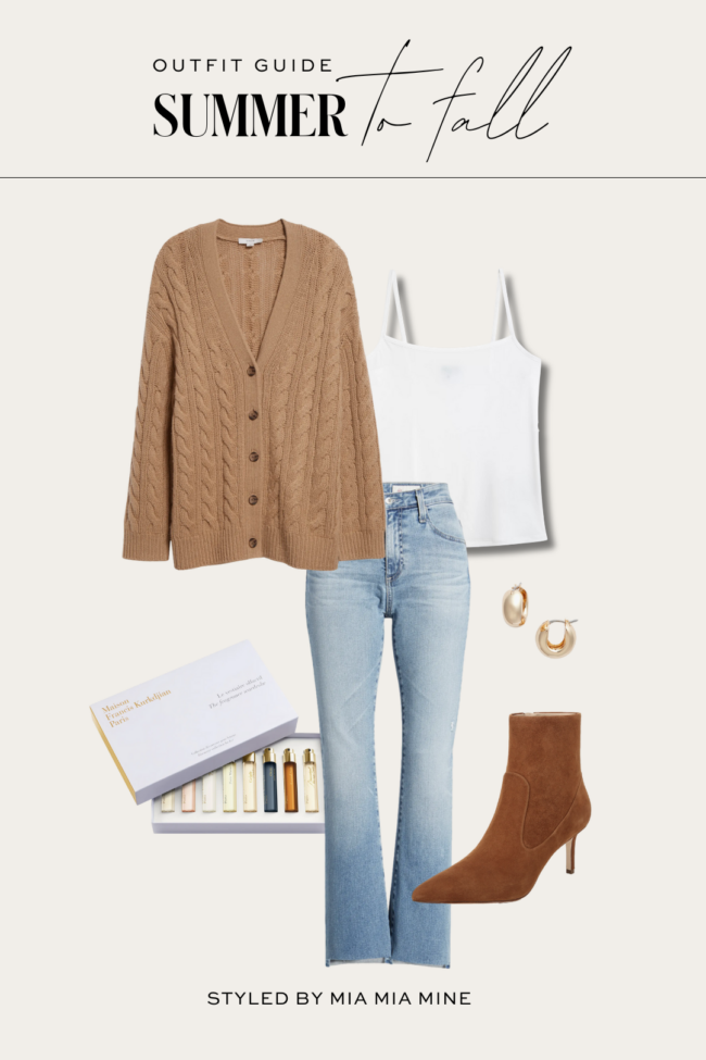 summer to fall outfit from the nordstrom anniversary sale