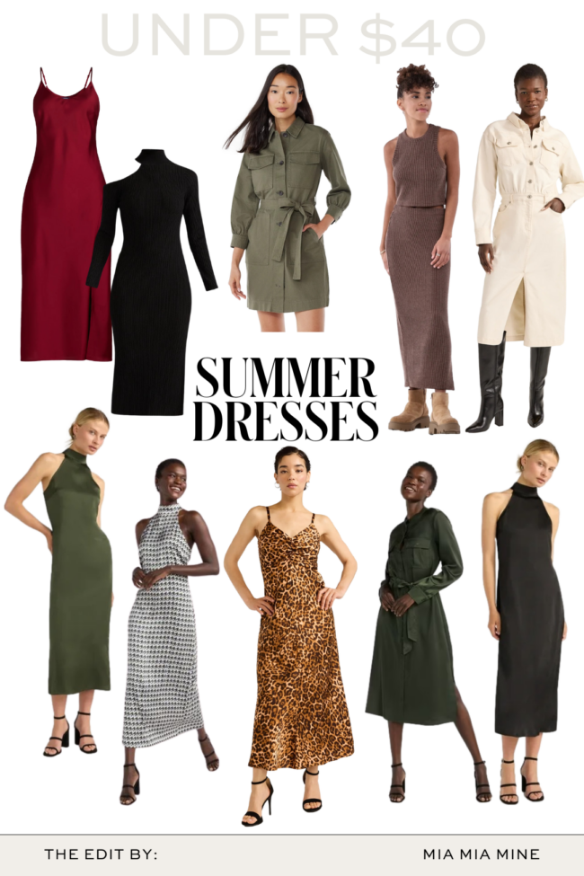 Chic Summer Dresses You Won t Believe Are Under 40 Mia Mia Mine